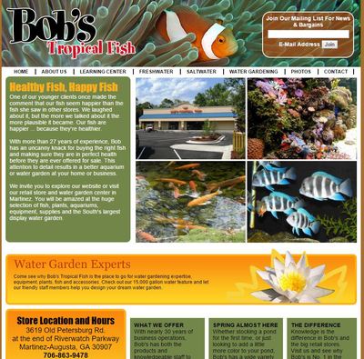 Bob's Tropical Fish